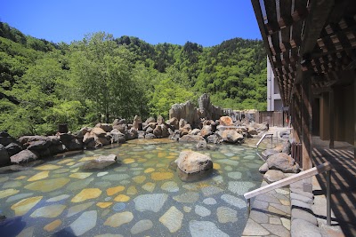 家族混浴できる大露天風呂の宿 層雲峡観光ホテル